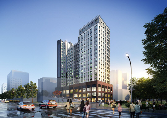 아현 푸르지오 클라시티 투시도. <대우건설 제공>